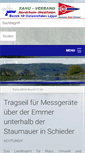 Mobile Screenshot of kanu-nrw-bezirk10.de